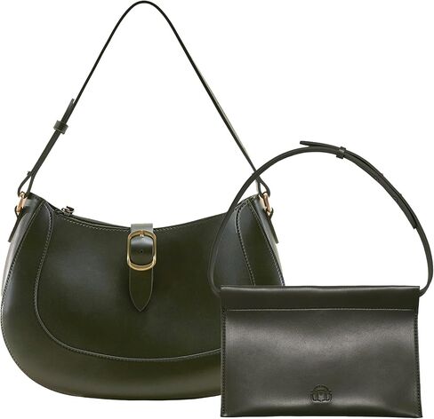 Vintage Vegan Leather Crescent Hobo Bag For Women Lunar Shoulder Purse Crossbody Satchel Under Arm Classic Lady Handbag in Saudi Arabia