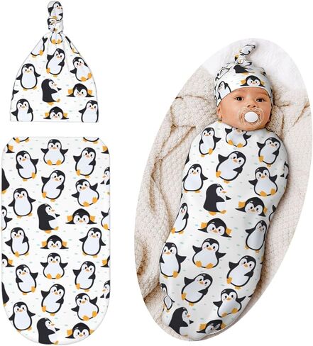 Dragon Swaddle Blanket with Hat for Baby, Swaddling Dragon Theme Baby Stuff in Saudi Arabia