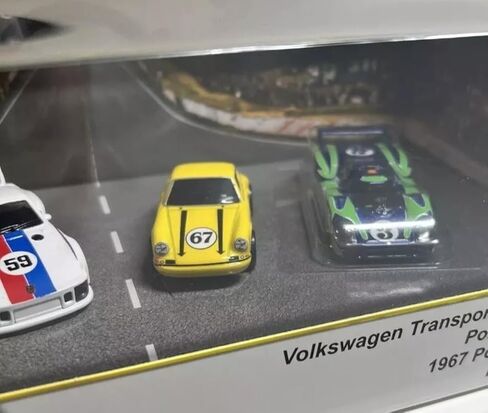 مجموعة Hot Wheels HRT54 Premium Collector - Porsche Renschport [4 سيارات صغيرة] [عمر 3 سنوات فما فوق] in Saudi Arabia