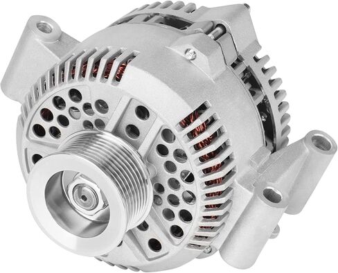 Alternator 7.3L Diesel Compatible with 1995-1998 Ford F-250 1995-1997 F-350 1999-2003 E-350 Super Duty 1995-1998 E-350 Econoline 2003 E-350 Club Wagon F5UU-10300-BA F6UU-10300-EA 40014013 AFD0070 in Saudi Arabia