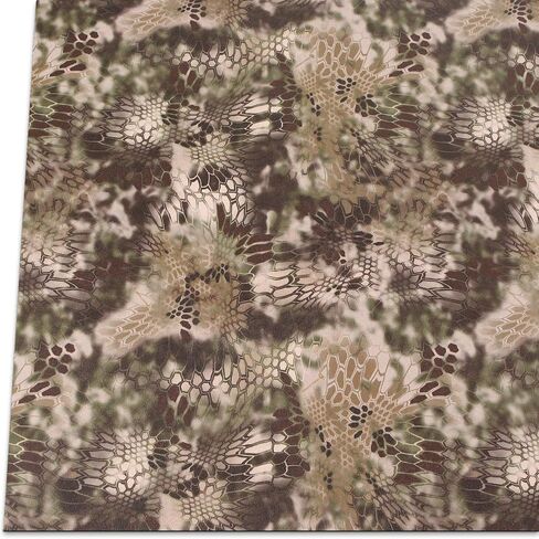 KYDEX Thermoform Sheet - (P1 Texture) - (Infused Print) - (12in x 12in) - (Kryptek - Highlander - Micro) - (1 Sheet) - (for Holster Making & Hobby) - (USA Made) in Saudi Arabia