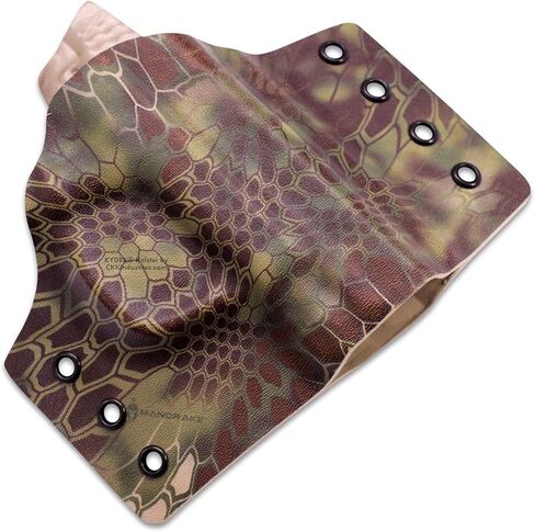 KYDEX Thermoform Sheet - (P1 Texture) - (Infused Print) - (12in x 12in) - (Kryptek - Highlander - Micro) - (1 Sheet) - (for Holster Making & Hobby) - (USA Made) in Saudi Arabia