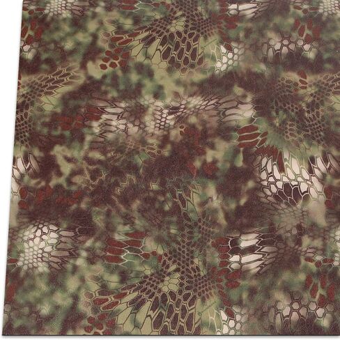 KYDEX Thermoform Sheet - (P1 Texture) - (Infused Print) - (12in x 12in) - (Kryptek - Highlander - Micro) - (1 Sheet) - (for Holster Making & Hobby) - (USA Made) in Saudi Arabia