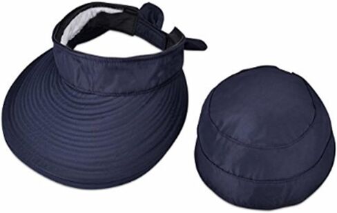 Summer Foldable Zipper Removable Sun Hat UPF50+ Beach Bucket UV Protection Cap in Saudi Arabia