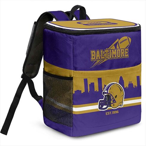 San Francisco City Football Fan Adult Men Backpack Cooler Insulated Leakproof 30 Can Beer Cooler Bag Picnic Cooler Bag, Portable Insulated Travel Cooler. in Saudi Arabia