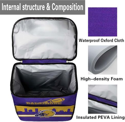San Francisco City Football Fan Adult Men Backpack Cooler Insulated Leakproof 30 Can Beer Cooler Bag Picnic Cooler Bag, Portable Insulated Travel Cooler. in Saudi Arabia