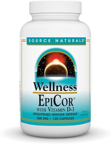 Source Naturals Wellness EpiCor with Vitamin D-3 for Heightened Immune Defense* - 120 Capsules in Saudi Arabia