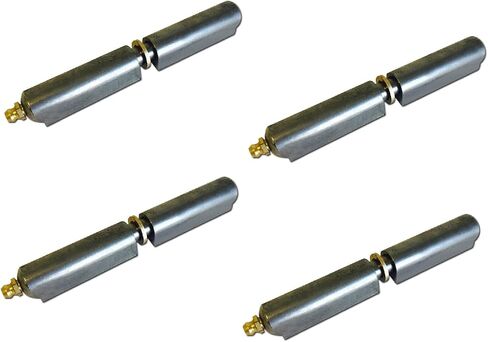 6" Bullet Hinge Steel Body & Pin, Brass Bushing & Grease Zerk 49753 (4) in Saudi Arabia
