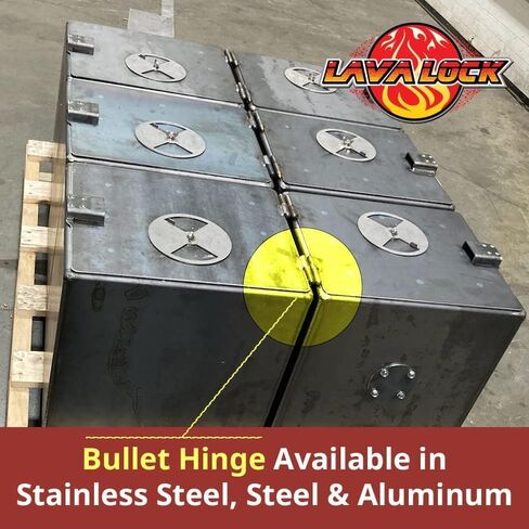 6" Bullet Hinge Steel Body & Pin, Brass Bushing & Grease Zerk 49753 (4) in Saudi Arabia