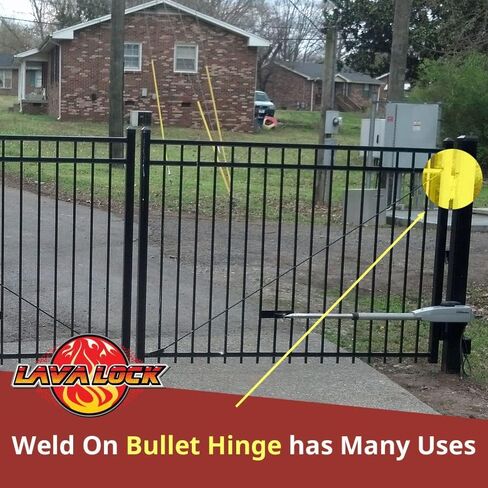 6" Bullet Hinge Steel Body & Pin, Brass Bushing & Grease Zerk 49753 (4) in Saudi Arabia