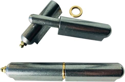 6" Bullet Hinge Steel Body & Pin, Brass Bushing & Grease Zerk 49753 (4) in Saudi Arabia