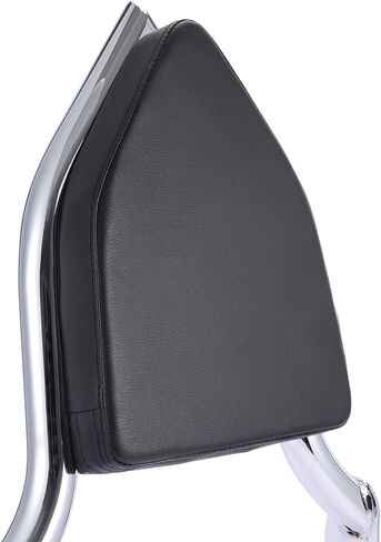 مسند ظهر للراكب الخلفي للدراجة النارية، مسند ظهر للراكب الخلفي قابل للفصل مناسب لدراجة Harley Touring Street Glide Road Glide Road King 2009-2022 (أسود) in Kuwait