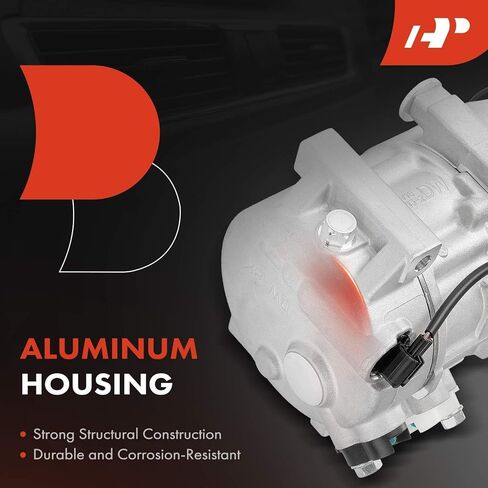 A-Premium Air Conditioner AC Compressor with Clutch Compatible with Hyundai Genesis Coupe 3.8L 2013-2016, 6-Groove Pulley in Saudi Arabia