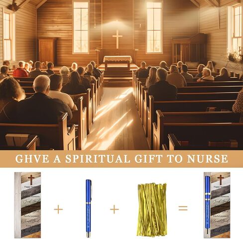 20 Sets Christian Pen Father's Day Gift Bible Verse Ballpoint Pen Inspirational with Religious Motivational Scripture Bookmark Cards Bulk Fathers Day Church Gifts for Men Women(Black) in Saudi Arabia