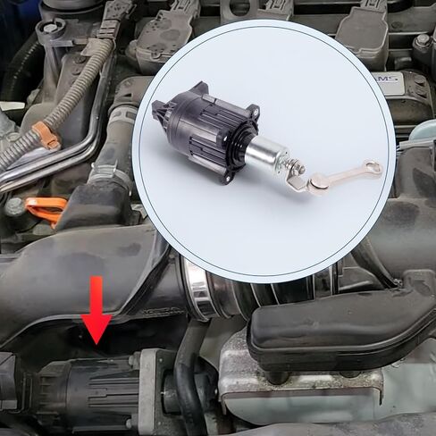 K6T52372 محرك صمام الملف اللولبي لشاحن توربو، مشغل بوابة النفايات الإلكترونية المتوافق مع محرك هوندا سيفيك 2016-2019 1.5 لتر in Saudi Arabia