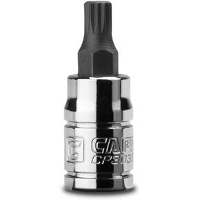 Capri Tools 10 mm M10 Stubby XZN Triple Square Bit Socket, 3/8-Inch Drive, 10mm (M10) Stubby (CP30356)