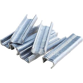 Type M Nail Ring Pliers - Hog Ring Chicken Duck Goose Dog Cat Rabbit Kit Clamp with Nail Groove for Animal Cages/Wire Fencing, Repair Hand Tools with 600 Pcs Galvanized Steel Rings