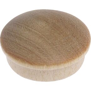 The Hillman Group 53018 Wooden Round Button, 1-Inch, 15-Pack,Gray