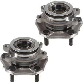 KEYOOG 2Pcs 513364 (5 Lug) Front Wheel Hub and Bearing Assembly Fit For 2015-2018 Chevy City Express [13-17 Ni-ssan Leaf /2013 2014 2015 2016 2017 2018 2019 NV200 / Sentra ]
