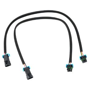 Michigan Motorsports Premium Oxygen Sensor Harness 24" Long Fitment for LS2 LS3 LS7 2005 to 2013 C6 Corvette and 2010 to 2013 Camaro Front Sensor Applications (2)