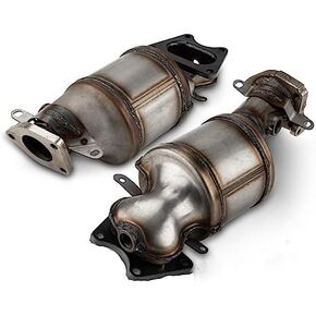 KAC 2PCS Catalytic Converter Fit for EX/LX 3.0L 2003-2007, Odyssey (EX/LX/EXL/Touring) 3.5L 2005-2007, Pilot LX/EX 3.5L 2005-2007,Ridgeline RT/RTL/RTS 3.5L 2006-2008,Stainless Steel Catalytic Convert