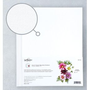 Spellbinders CARDSTCK SUSANSGARD, Susan's Garden-Stippled