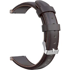 Wrist Strap Compatible for MorePro HM08 Fitness Tracker Watch Band, Replacement Oil Wax Leather Strap for MorePro HM08 Fitness Tracker Wristband