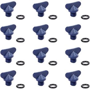 UTSAUTO 12Pcs Manifold Engine Block Drain Plug with O-Ring 22-806608A02 & 18-4226 Compatible with GLM 13992