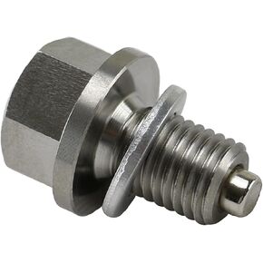 Votex - Made in USA - M10 X 1.25MM Stainless Steel Neodymium Magnetic Oil Drain Plug - Part Number DP014