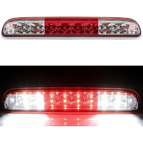 LED Third 3rd Brake Light Replacement for Ford F250 F350 F450 F550 Super Duty/Explorer/Ranger/Mazda B 1999 2000 2001 2002 2003 2004 2005 2006 2007 2008 2009 2010 2011 2012 2013 2014 2015 2016, Red