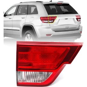 Huray Left Inner Taillight Compatible with Jeep Grand Cherokee 2011-2013 Driver Side Tail Light Lamp Assembly Replacement for CH2802101
