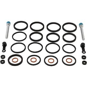 All Balls Racing Front Caliper Rebuild Kit 18-3175 Compatible With/Replacement For Honda CB1000 1994-1995, CB900F (919) 2002-2007, CBR900RR (919) 1996-97, CBR900RR 93-95, VTR1000F 97-05