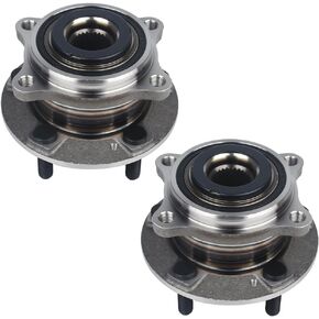 Autoround Pair 513374 Front Wheel Bearing and Hub Assembly Compatible with Hyundai Sonata 2015-2019/ Tucson 2016-2021/ Veloster N/Nexo, Kia Optima 2016-2020/ Sportage/Cadenza 5-Lugs