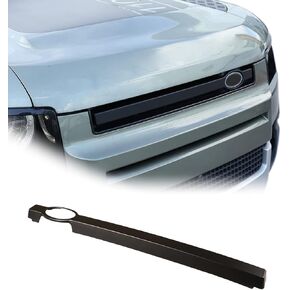 Front Grille Trim Strips For Land Rover Defender 90 110 2020-2022 Grille Trim Strips Cover Frame Car Decorations Stickers (Matte Black)