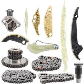AUTOKAY Timing Chain Kit Fit for Volkswagen Bettle Golf Jetta Passa 1.8 2.0 2014-2016 06H109509AF 06H109469AD 06H109469AE