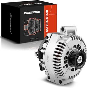 A-Premium Alternator Compatible with Ford Explorer 2002-2004, Explorer Sport Trac 2001-2004 & Mercury Mountaineer 2001-2004, V6 4.0L, 130Amp 12Volt CW 6-Groove Pulley, Replace# AFD0045, 40014064