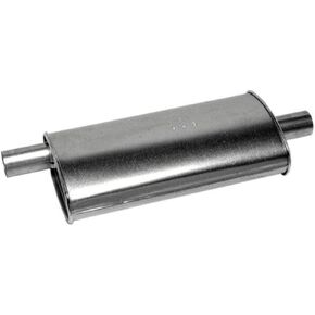 Walker SoundFX Universal 17810 كاتم صوت العادم العالمي 2 مدخل (ID) 2 مخرج (ID) لـ Saab 900