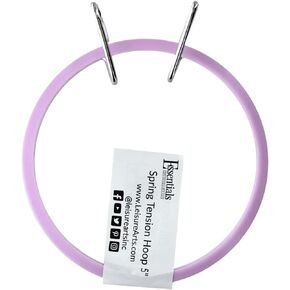 Essentials By Leisure Arts Arts Spring Tension Hoop 5"