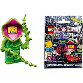 LEGO minifigs [Series 14] Plant Monster ¦ Bonus (one Mini fig Head) with