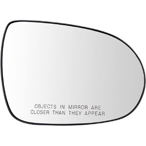 TRQ Exterior Mirror Glass RH Passenger Side Direct Fit Compatible With Kia Sorento
