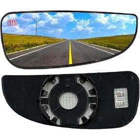 Ram Passenger Side Heated Upper Mirror Glass for Ram Promaster 1500 2500 3500 for 2014-2021, Tow Mirror Glass with Rear Holder for CH1321376