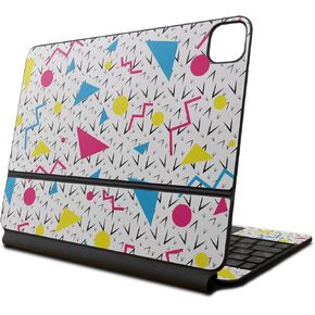 غلاف متوافق مع لوحة مفاتيح Apple Magic Keyboard لجهاز iPad Pro مقاس 13 بوصة (M4) 2024 - مقهى تراس في الليل - غطاء لاصق واقٍ من الفينيل 3M ممتاز - سهل الاستخدام | صُنع في الولايات المتحدة الأمريكية بواسطة MightySkins