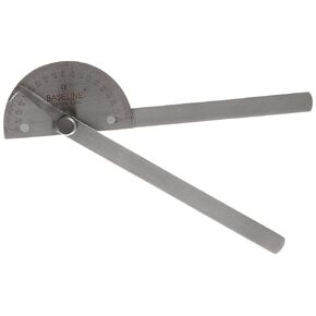 Baseline 12-1050 Stainless Steel 360 Degree Goniometer, 14" Length
