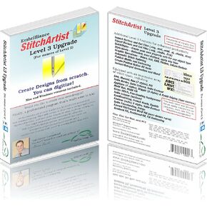 Embrilliance StitchArtist Upgrade Level 2 to Level 3 Digitizing Embroidery Software for Mac & PC