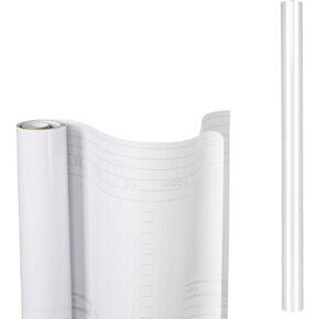 Clear Self Adhesive Book Cover Paper Protector,17.5inch*78.7inch, Ransparent Contact Paper Protective Liner for Books and Documents