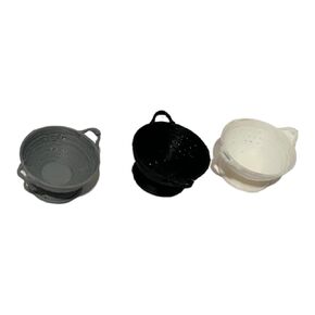 Dollhouse colander set, miniature collander, dollhouse vegetables
