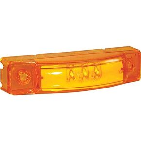Grote 49253 Supernova Center Thin-Line Dual Intensity Led Clearance Marker LightYellow, 3"