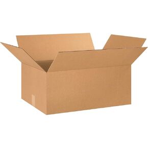 Aviditi 241610 Corrugated Cardboard Box 24" L x 16" W x 10" H, Kraft, For Shipping, Packing and Moving (Pack of 15)