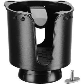 KEMIMOTO Kayak Cup Holder, Kayak Drink Holder with Anti-Slip Clips, Kayak Bottle Holder with Track Mount Install, Compatible with Yeti or Other 12-32 oz Bottles, and Fishing Tools, Kayak Accessories