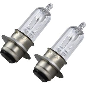 12v 35/35w Headlight Bulb Halogen Light Aftermarket Replacement Parts Fit for ATV Moped Quad Go Kart Scooter Motorcycle 4 Wheeler Taotao Sunl Coolster Roketa Jonway.2 Pcs